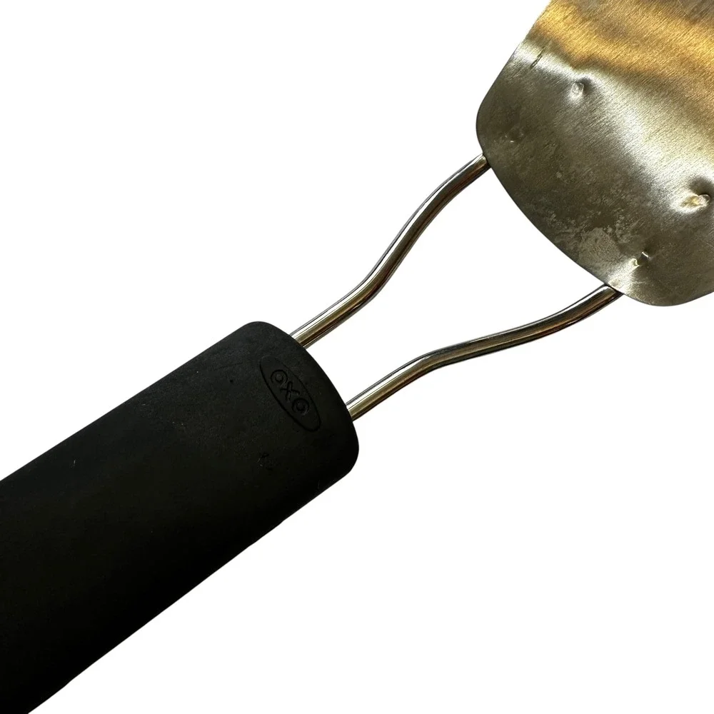 OXO Good Grips Stainless Steel Flexible Turner Spatula Black Handle 10.5‎ Inch